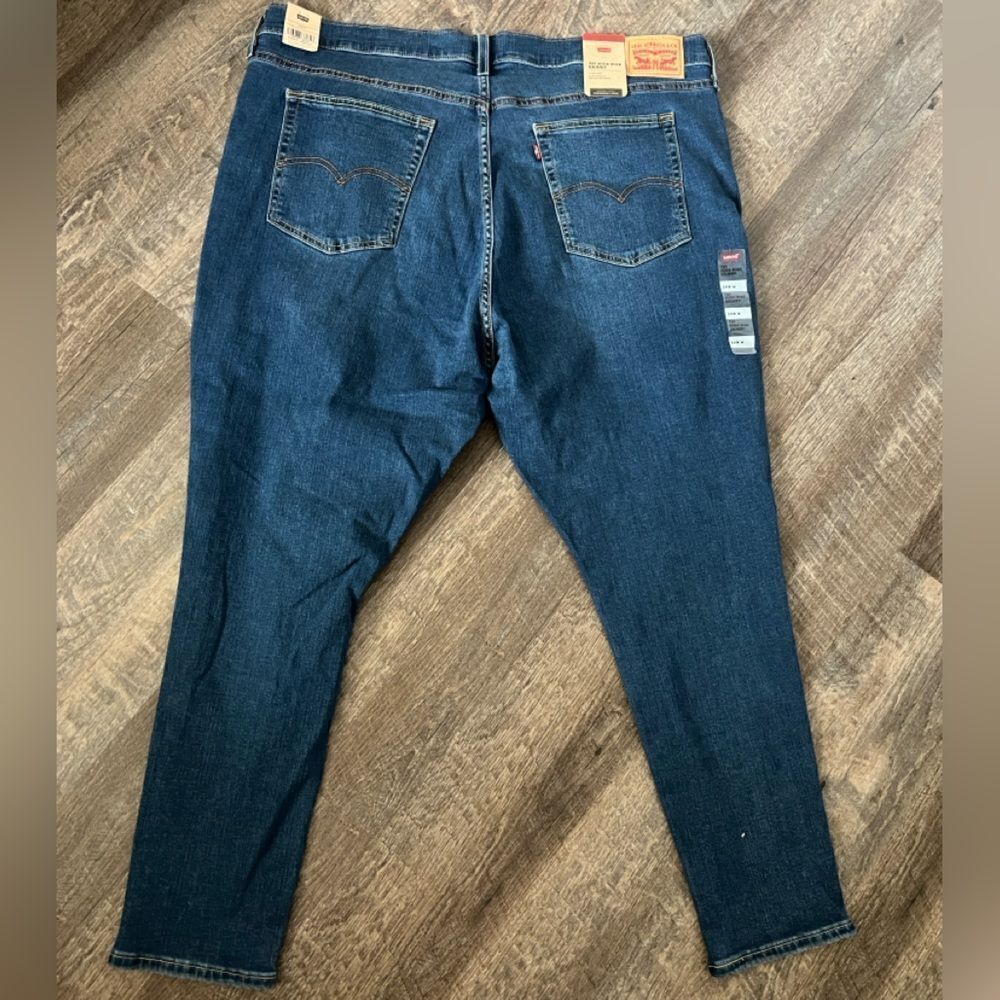 Levi's 721 High Rise Skinny Jean-Size 24W - Picture 3 of 9